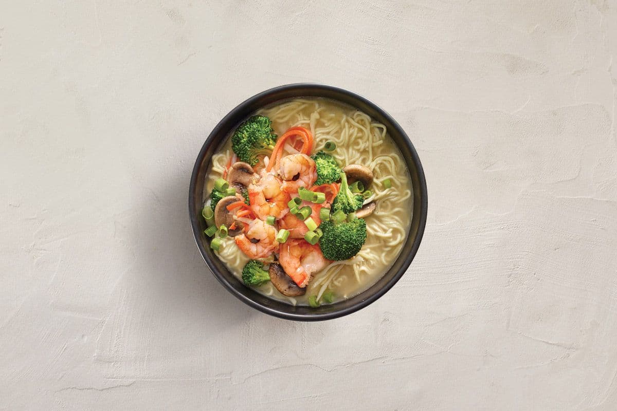 Soupe ramen aux crevettes / Shrimp Ramen Soup