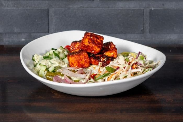Crispy Spicy Salmon Bowl