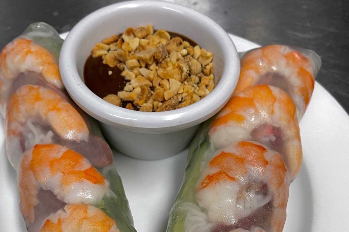 A6. Shrimp Wrap Rolls (2 pcs)