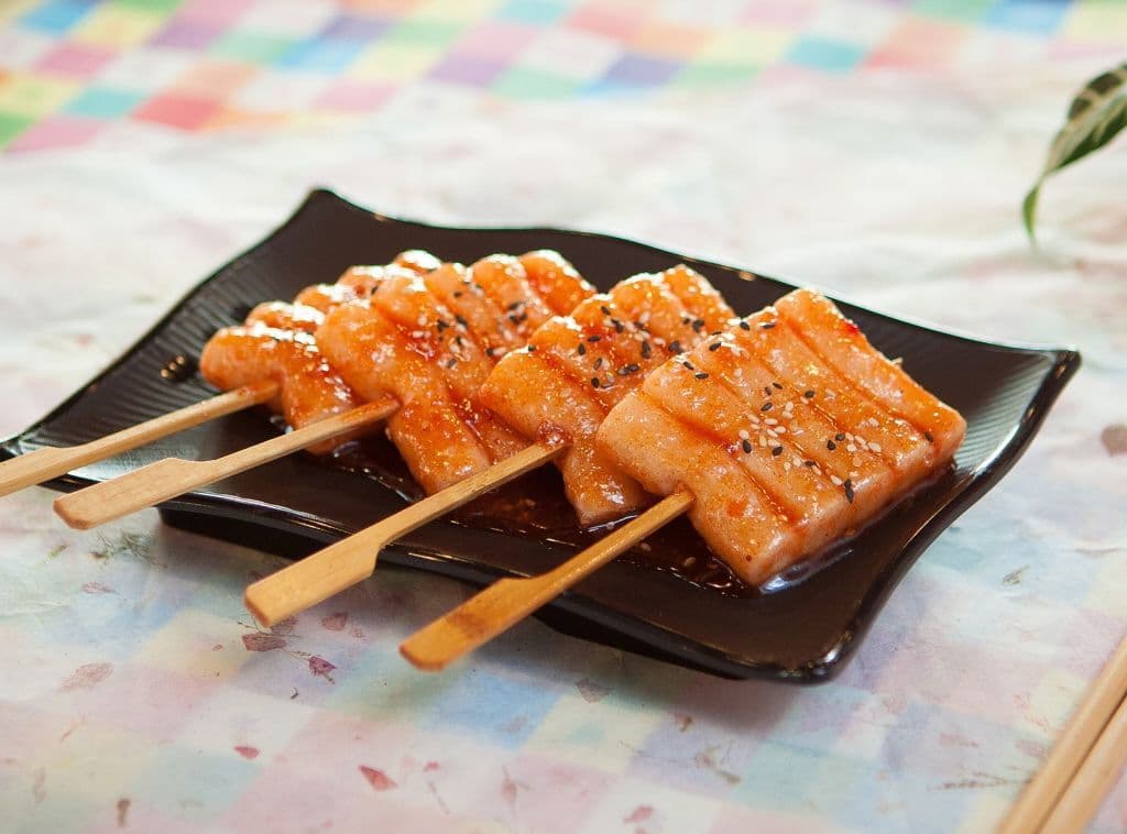 Rice Cake Skewers