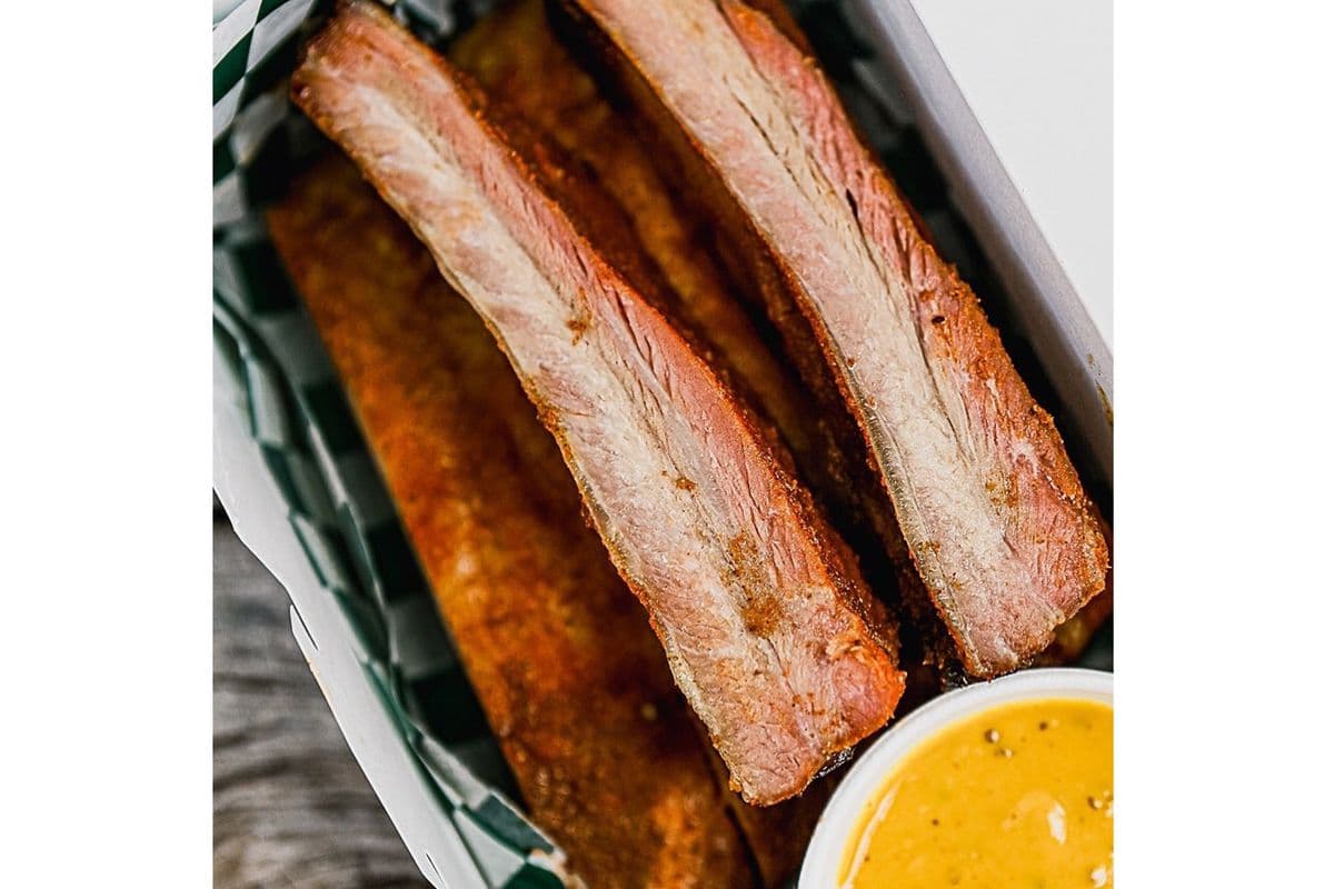 Wood Smoked Pork Ribs