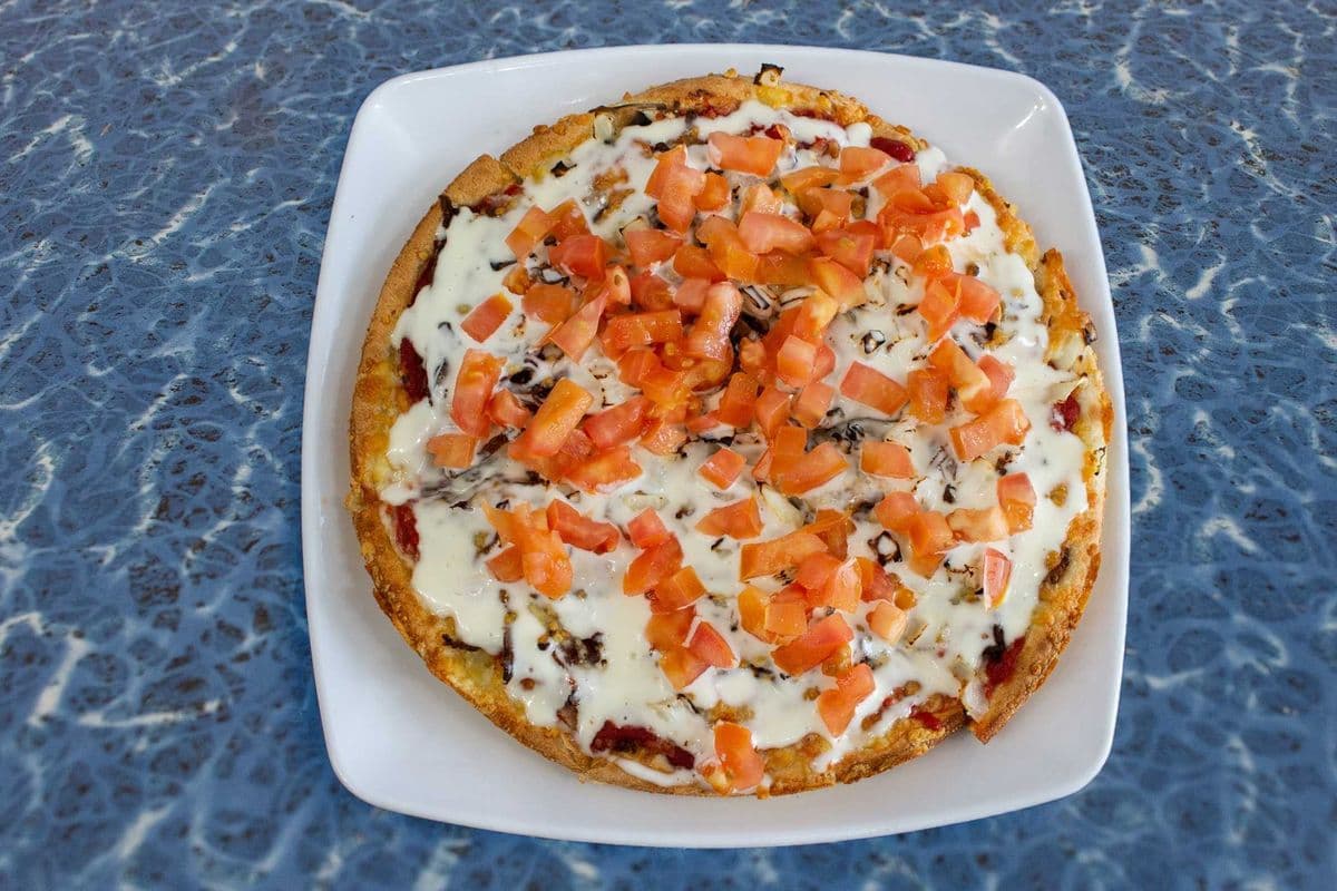 8" Small Loaded Donair Pizza
