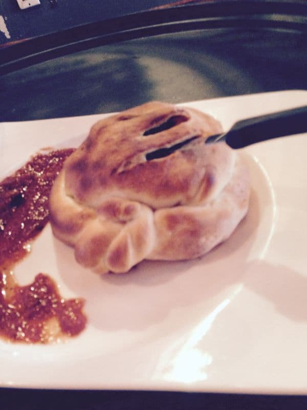 Pepperoni and Mozzarella Calzone