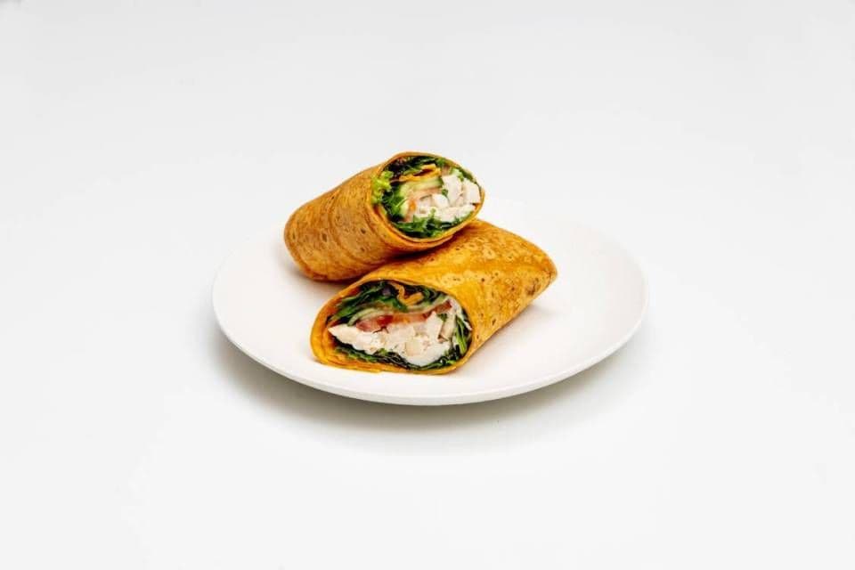 Mediterranean Chicken Wrap