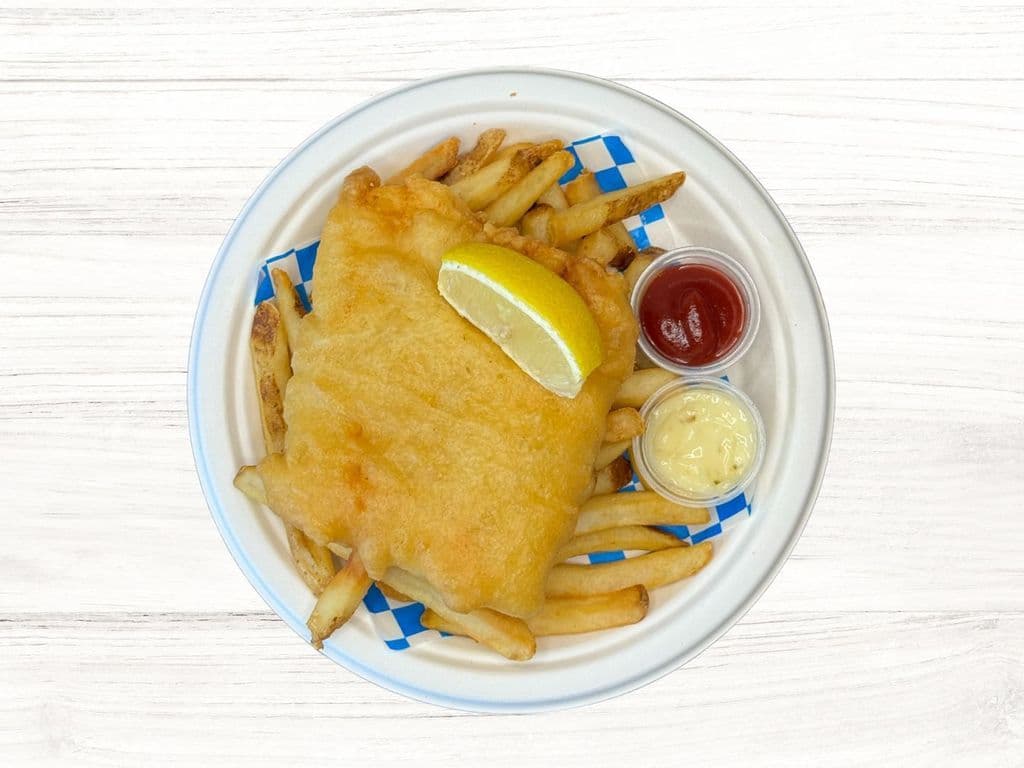 Halibut (1-Pc) & Chips