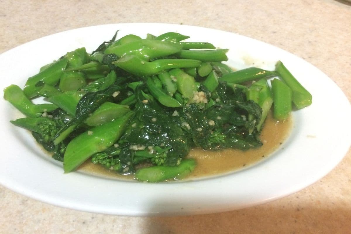 #98A. Chinese Broccoli with Garlic Sauce