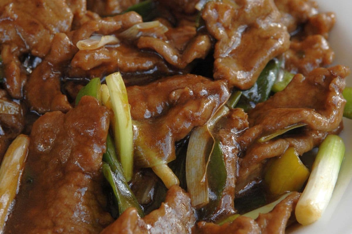 Beef with Scallion & Hot Pepper