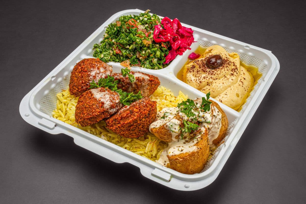 Traditional Falafel Platter