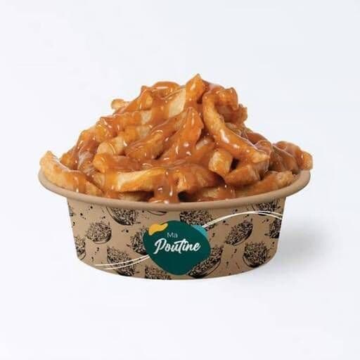 Grandes frites avec sauce / Large Fries with Sauce