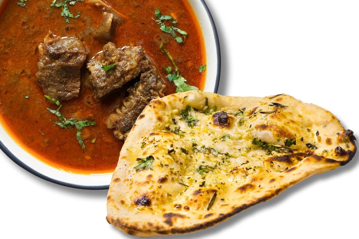 Lamb Curry Naan Meal