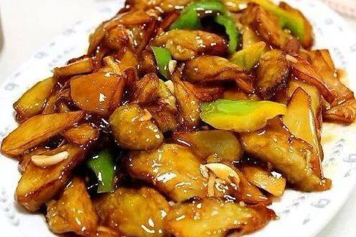 Eggplant with Garlic Sauce(烧茄子)