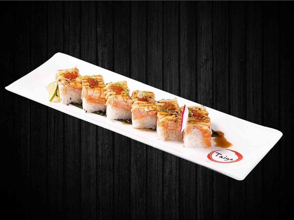 Pressed Salmon Sushi