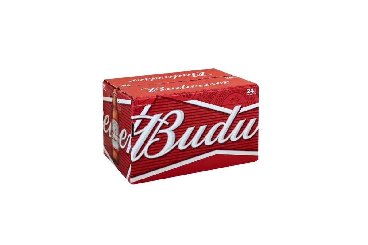 Budweiser(24 Pack ) (1 x 341 ML)