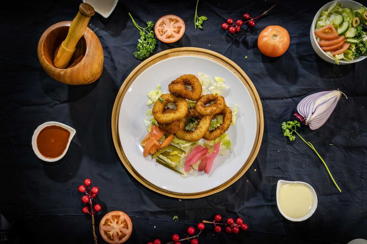 Fried Calamari (7 pcs)