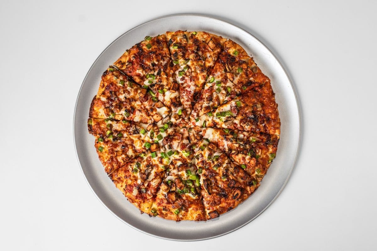 13. Medium BBQ Chicken Pizza