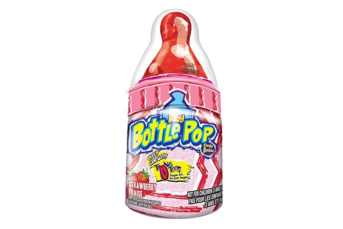 Baby Bottle Pop Strawberry (31g)