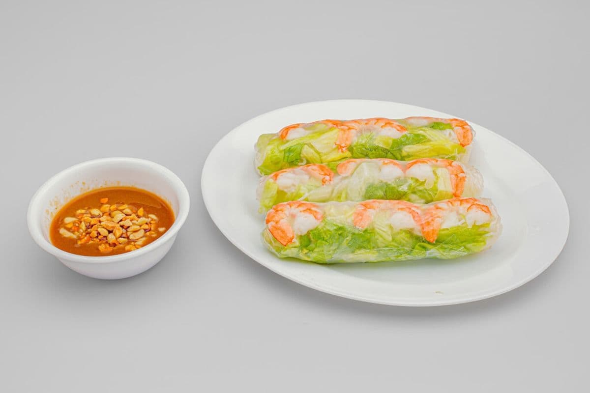 A9. Shrimp Salad Rolls (Three Pieces)