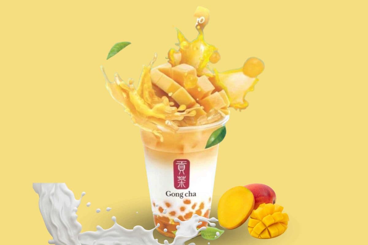 Mango Pearl Latte
