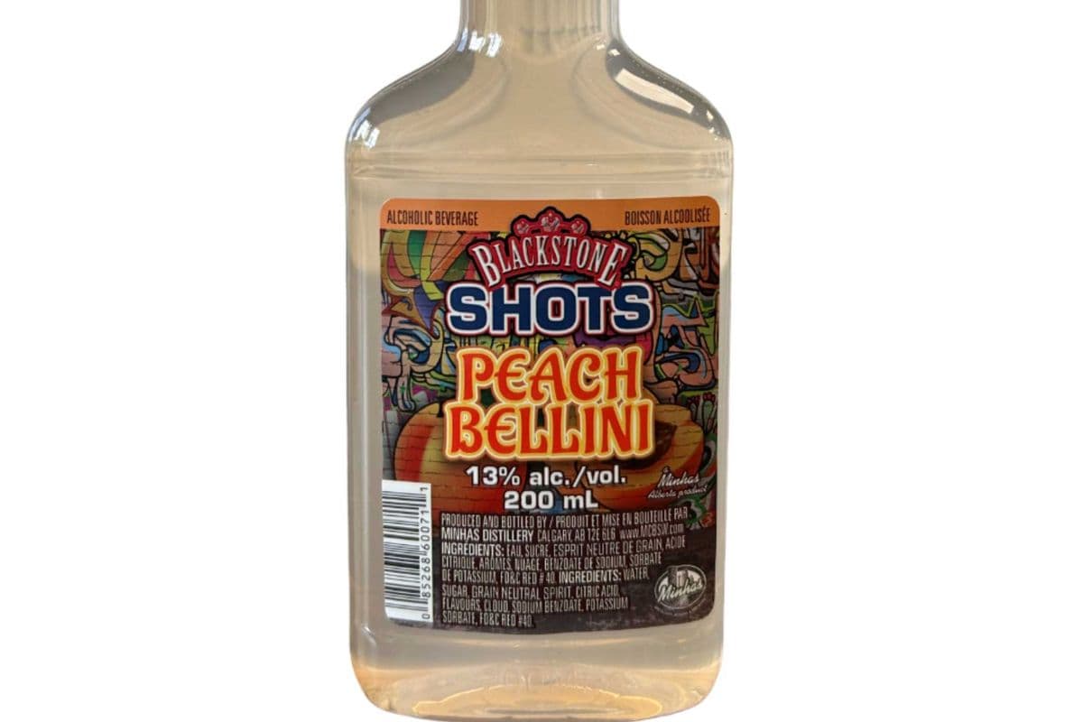 Blackstone Shots Peach Bellini (1 x 200 ml)