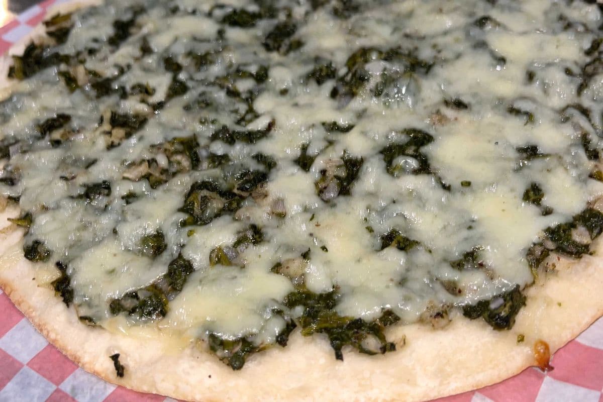 Spinach and Cheese (10'')
