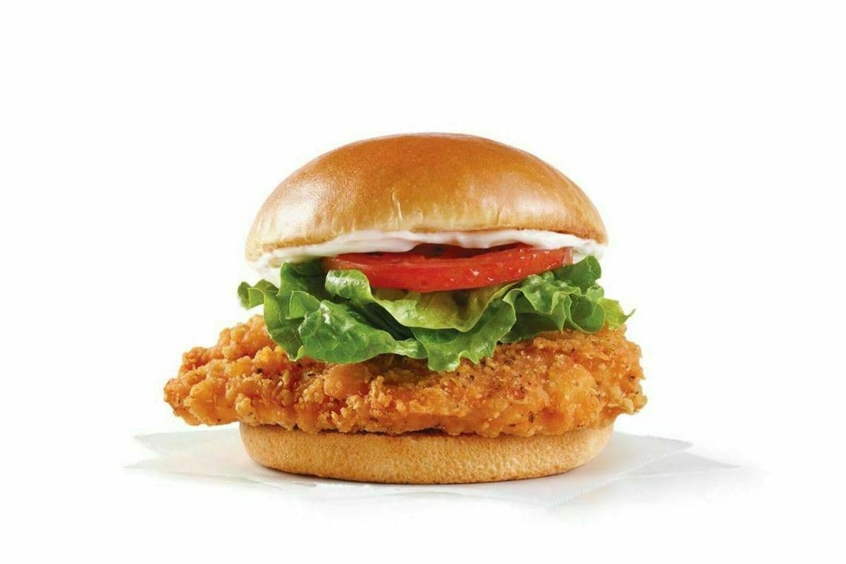 Spicy Chicken Sandwich. (Cals: 450)