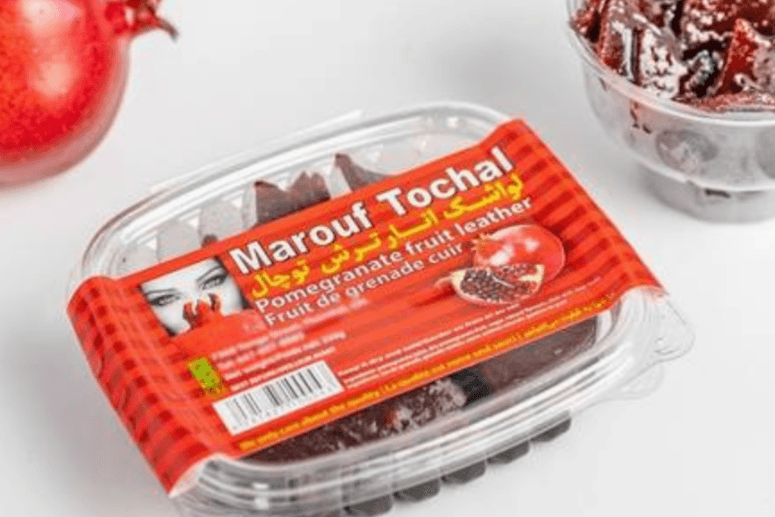 Pomegranate Fruit Leather (38 Cal)