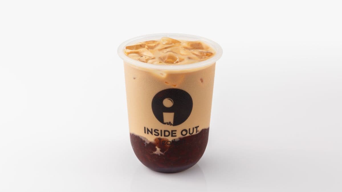 B04. Red Bean Milk Tea (16 OZ)