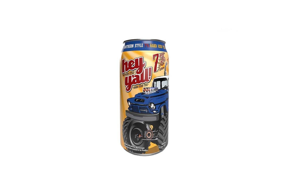 Hey Y'all Hard Iced Tea Single Can (1 x 458ml)