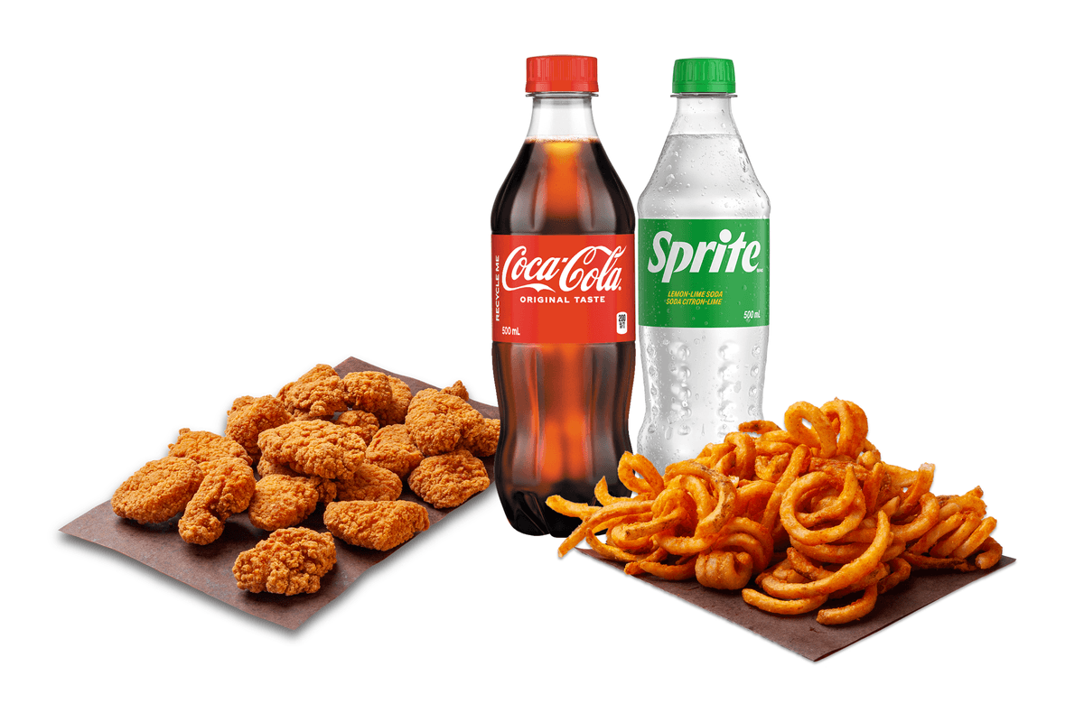 20 Boneless Chicken Wings Combo