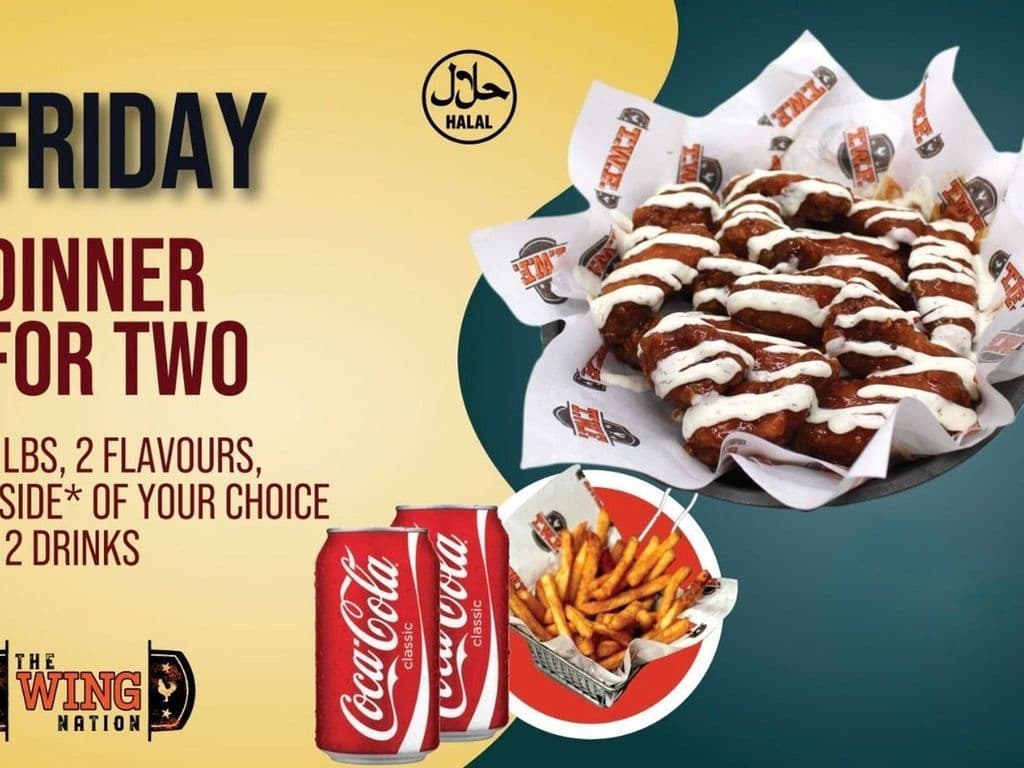 NEW FRIDAY DEAL DATE NIGHT MEAL
