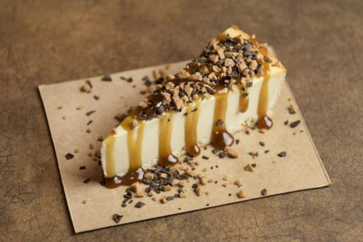 Skor Cheesecake Slice