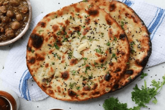 Amritsari Kulcha with Chana