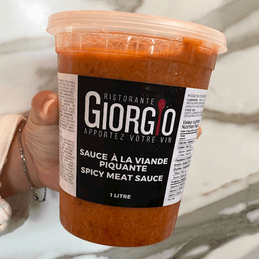 SAUCE PIQUANTE À LA VIANDE / SPICY MEAT SAUCE