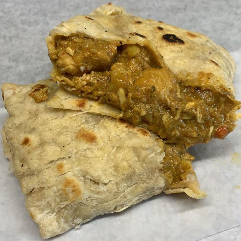 Curry Chicken Roti