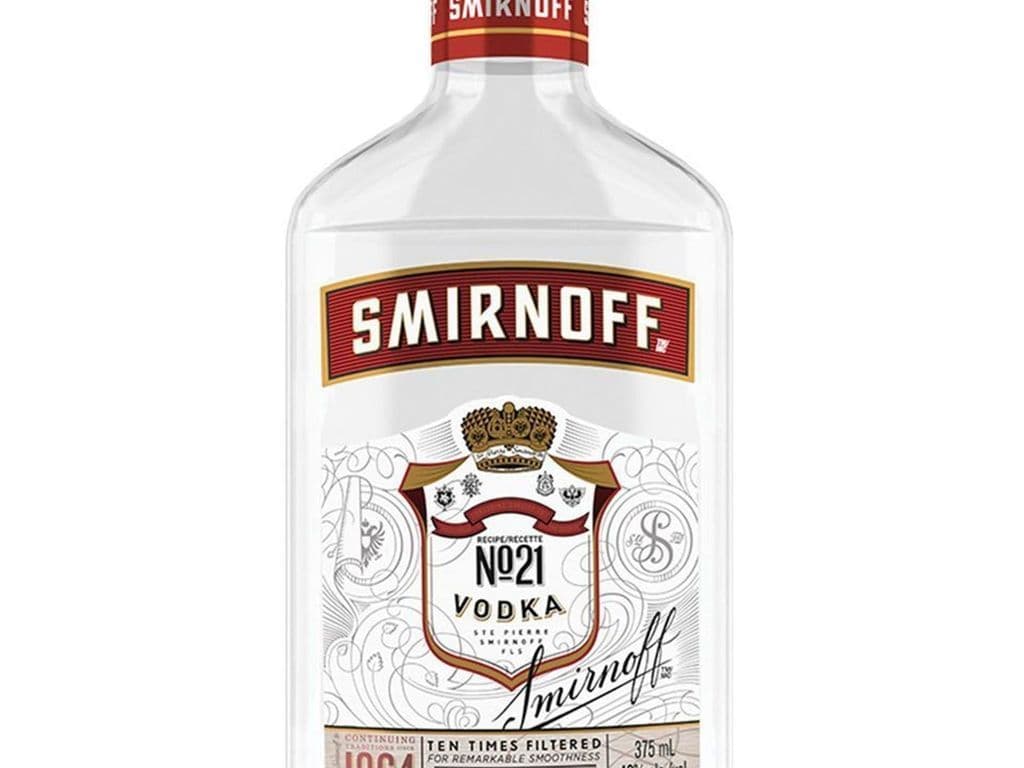 Smirnoff Vodka Mickey (375 ml) (1 x 375ml) (40% ABV)