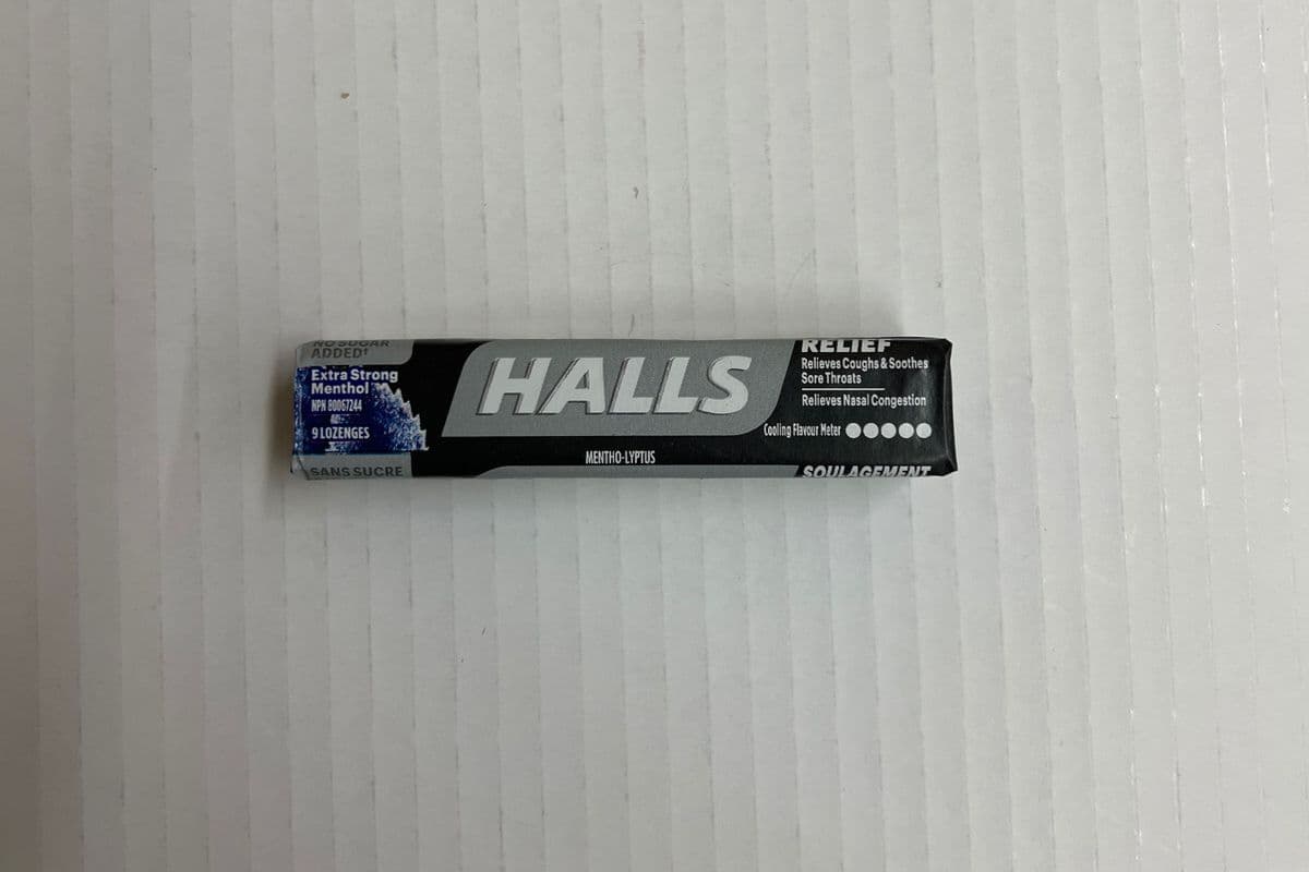 HALLS Extra strong menthol