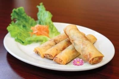 1. Vegetarian Spring Rolls - Cha Gio Chay (4 pcs)