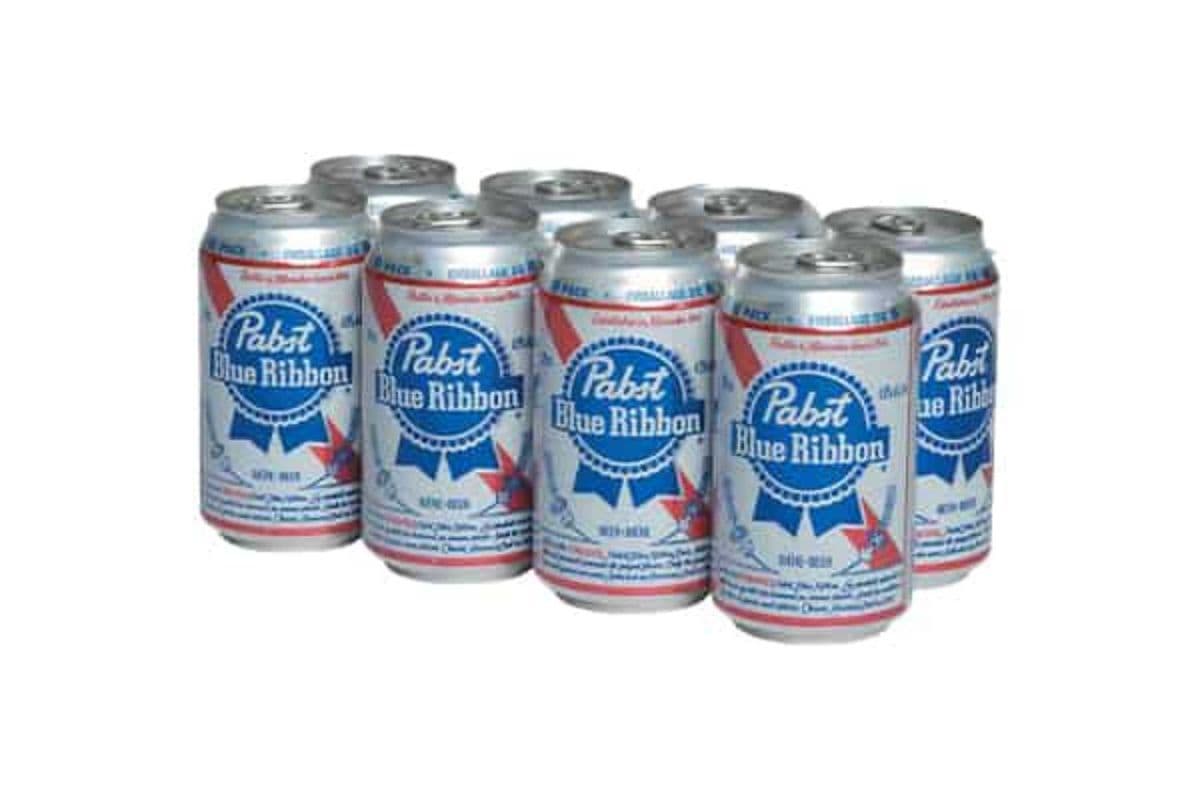 Pabst Blue Ribbon (8 x 355 ml Cans)
