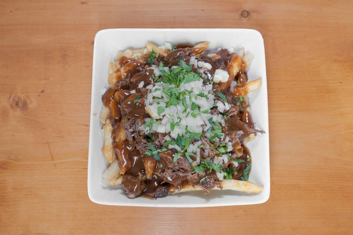 Poutine avec Viande