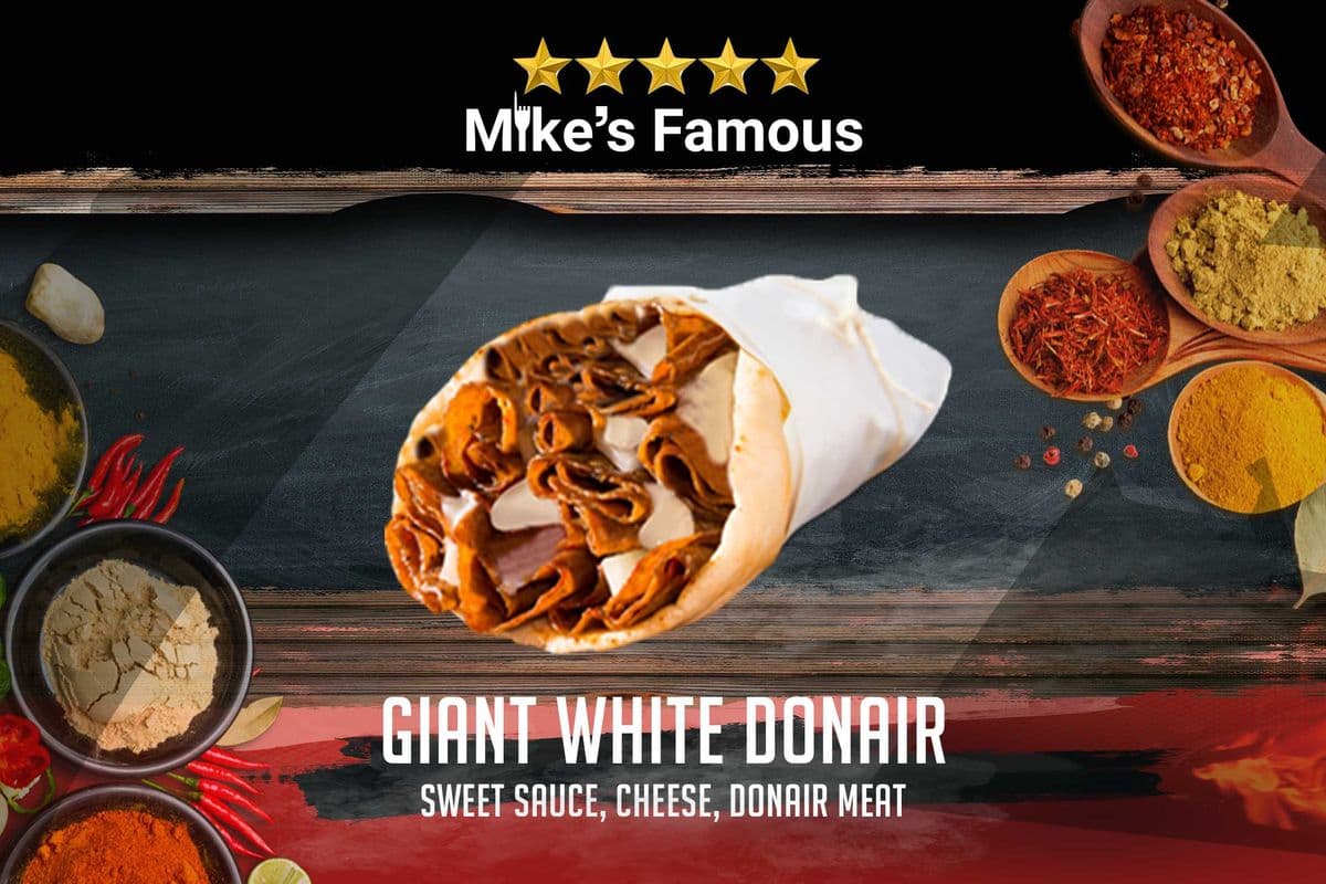 Giant White Donair