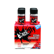 Black Fly Vodka Cranberry (4 Bottle x 400 mL)