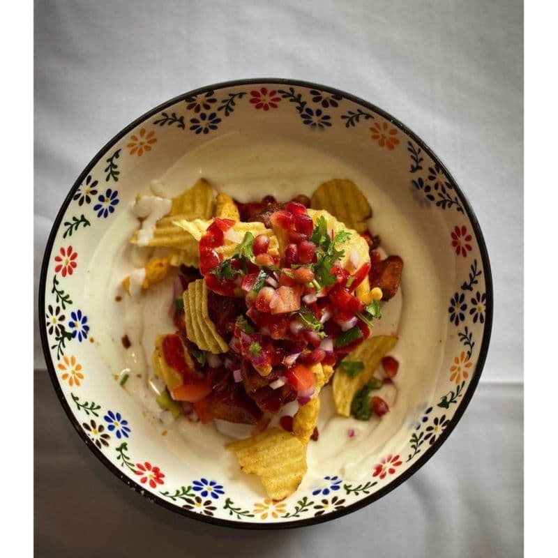 Aloo Chaat Anardana