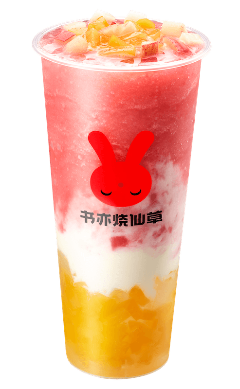 Duo Peach Yogurt Slush 双桃酸奶昔(700ml)