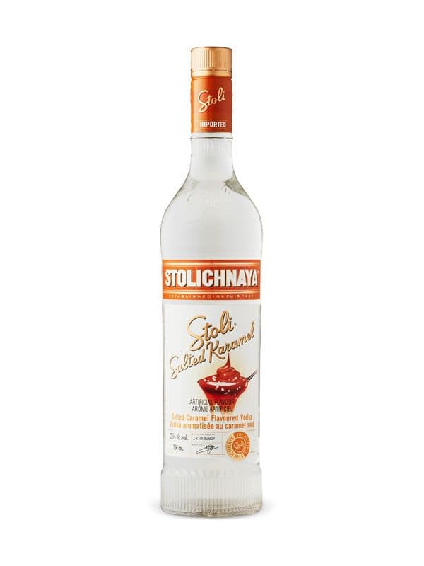 Stolichnaya Salted Karamel Vodka (750 ml) (1 x 750ml)