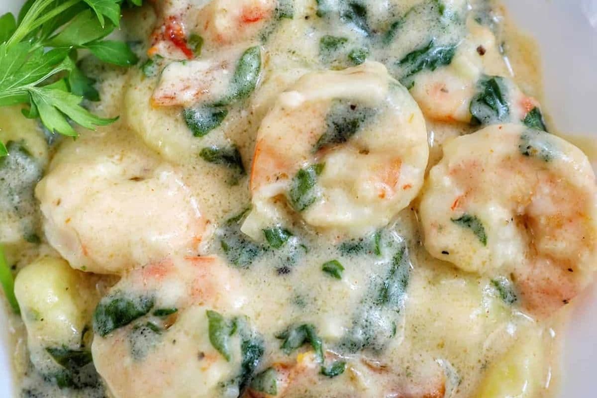 Shrimp & Zucchini Gnocchi