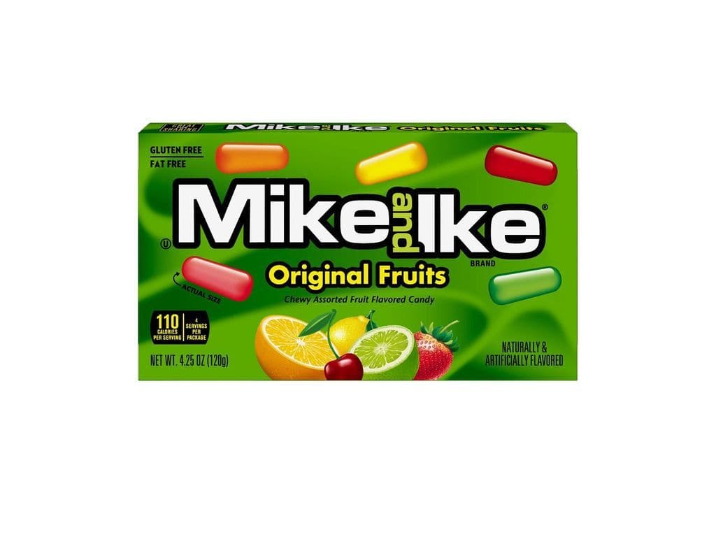 Mike and Ike Original 120g Fruit Candy Jelly Beans