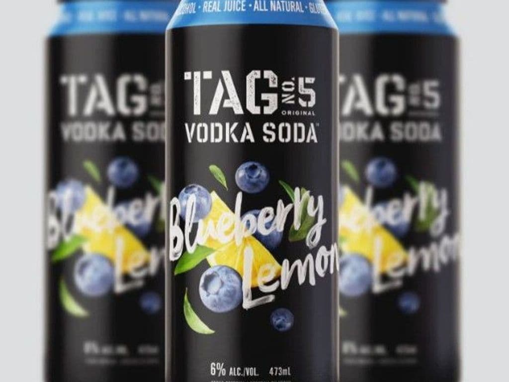 TAG Lemon Lime Selzter - 100% Natural - Zero Preservatives -(6.0% ABV). - 473ml
