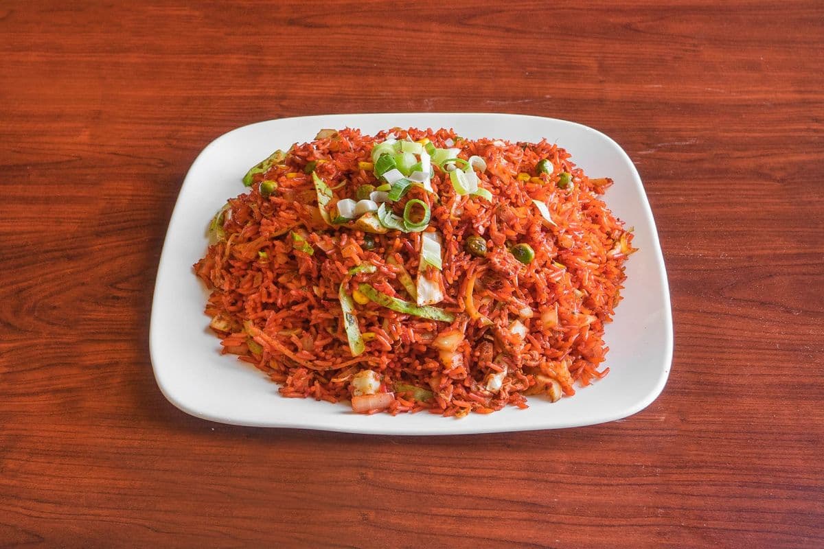 R10. Manchurian Egg Fried Rice