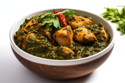 Poulet Saag / Chicken Saag