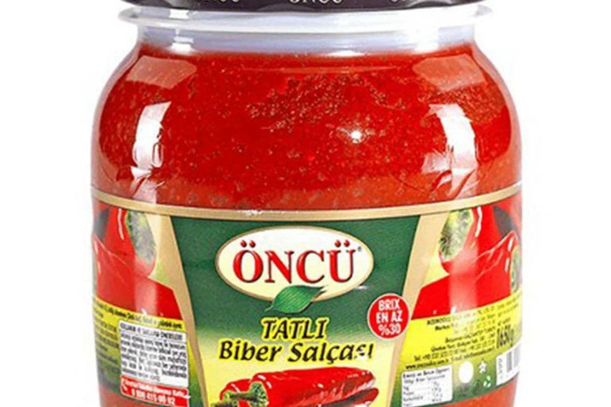 ONCU TATLI BIBER SALCASI MILD PEPPER PASTE 1650G